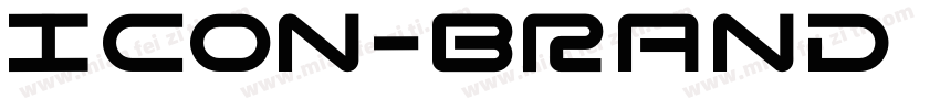 icon-brand Regular字体转换